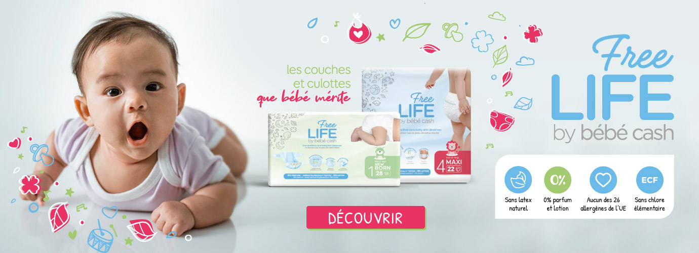 Gamme de couches Freelife