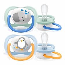 2 sucettes Ultra Air Animals 0-6 mois - Philips Avent