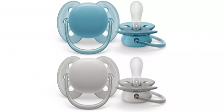 2 sucettes Ultra Douces 6-18 mois - Philips Avent