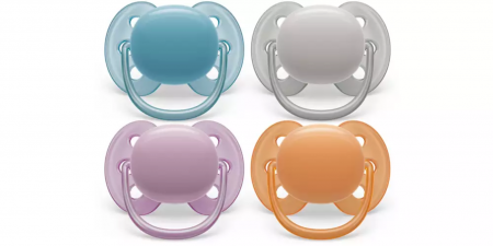 2 sucettes Ultra Douces 6-18 mois - Philips Avent