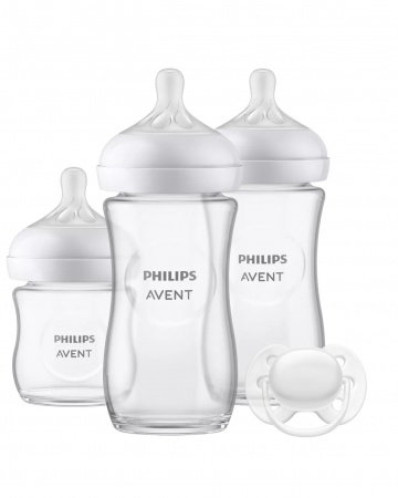 3 Biberons Verre Natural Philips Avent