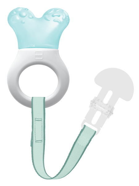 Anneau de dentition r�frig�rant avec attache