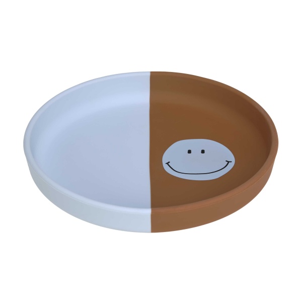 Assiette en silicone Happy Rascals smile
