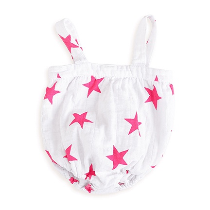 Barboteuse Medium Pink Star