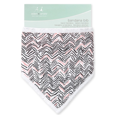 Bavoir Bandana en Mousseline Pacific Paradise - Chevron