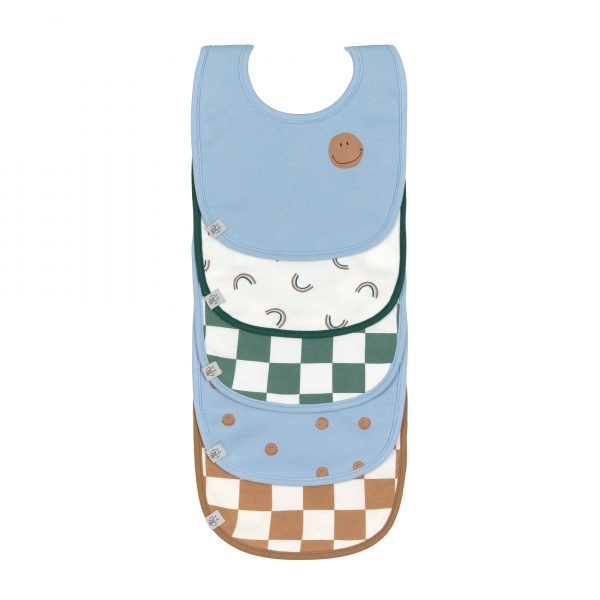 Bavoirs b�b� x5 Happy Rascals Smile