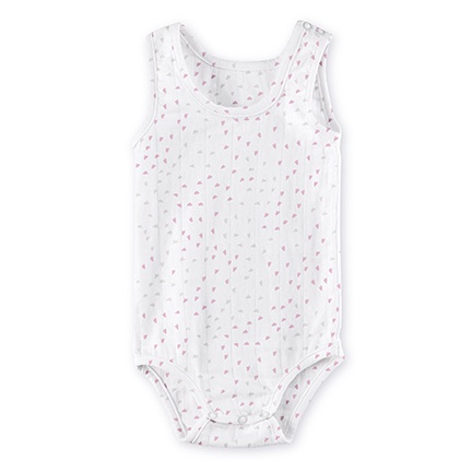 Body sans manche lovely mini hearts