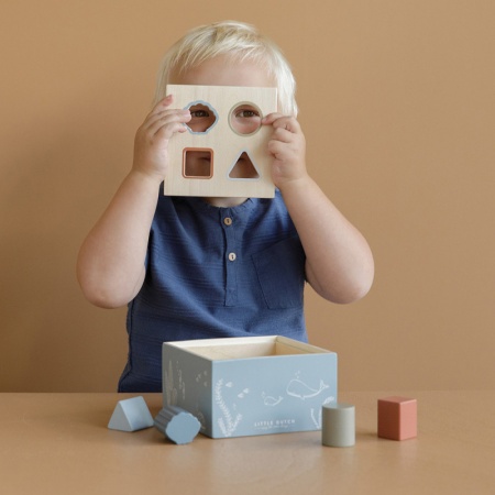 Boite A Formes en bois Ocean