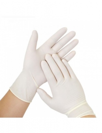 Boîte de 100 Gants Latex non poudrés