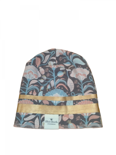 Bonnet Elodie details microfibre midnight bells