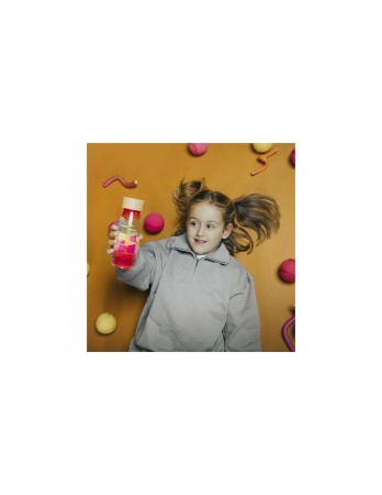 Bouteille sensorielle Move Spirale Rose Petit Boum