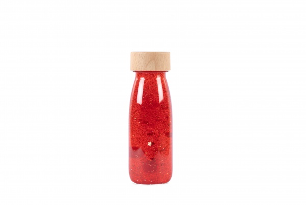 Bouteille sensorielle Petit Boum Float Rouge