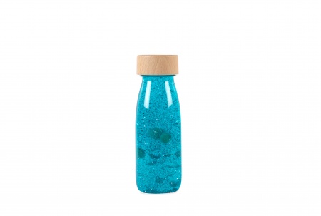 Bouteille sensorielle Petit Boum Float Turquoise