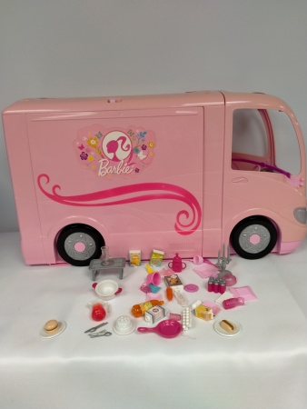 CAMPING CAR BARBIE + BARBIES