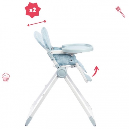 Chaise haute bébé Ultra Compacte 