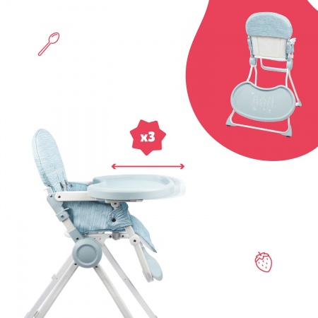 Chaise haute bébé Ultra Compacte 