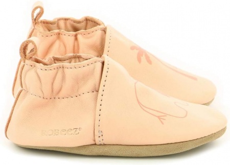 Chaussons cuir Robeez Fantile Rose
