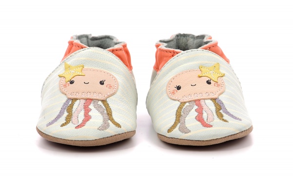 Chaussons cuir Robeez Fun Medusa