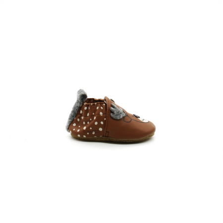 Chaussons cuir Robeez Little Stag