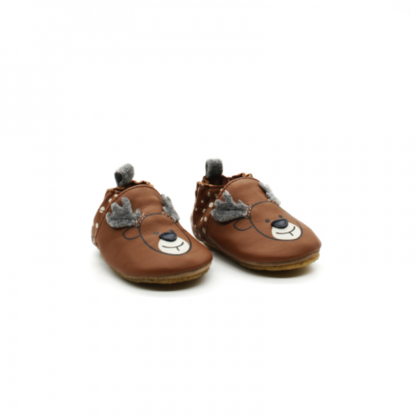Chaussons cuir Robeez Little Stag