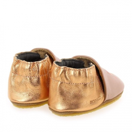 Chaussons cuir Robeez Modern Rainbow