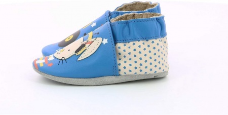 Chaussons cuir Robeez Music Sound
