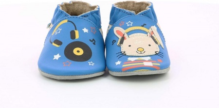 Chaussons cuir Robeez Music Sound