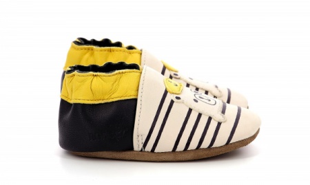Chaussons cuir Robeez Naval Officer