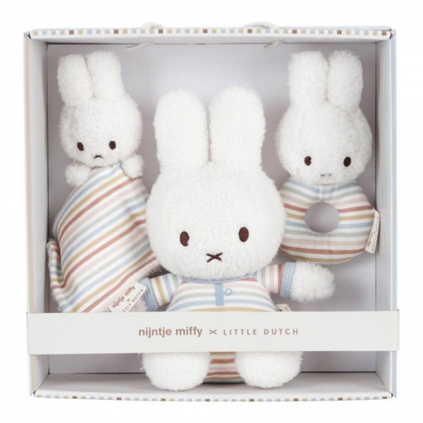 Coffret cadeau (peluche, doudou, hochet) -Nijntje Miffy