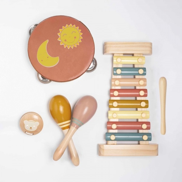 Coffret musical bois