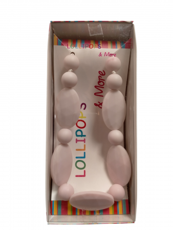 Collier Lollipops Licorice Powder Pink