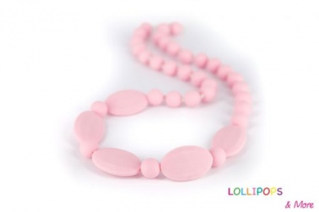 Collier Lollipops Licorice Powder Pink
