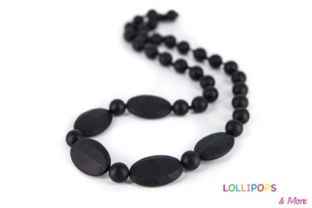 Collier Lollipops Licorice Smokey Black