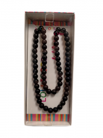 Collier Lollipops Rainbow Loom Smokey Black