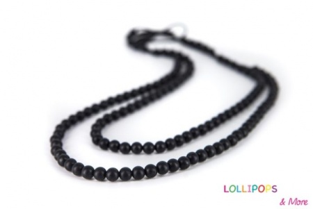 Collier Lollipops Rainbow Loom Smokey Black