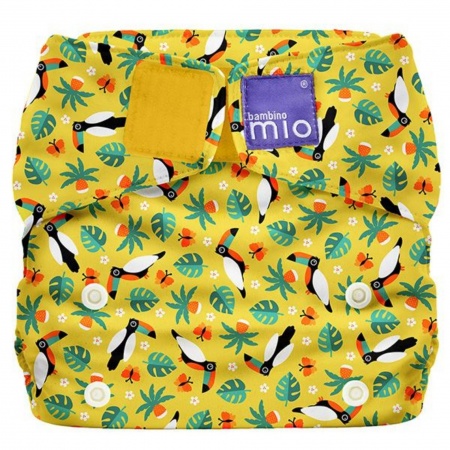 Couche Lavable Tout-en-un Miosolo Toucan Tropical