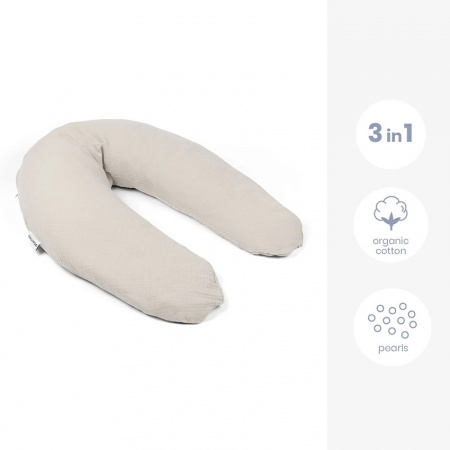 Coussin de maternité Doomoo Comfy Big Tetra Almond