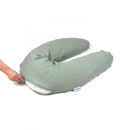 Coussin de maternite Doomoo Comfy Big Tetra Green