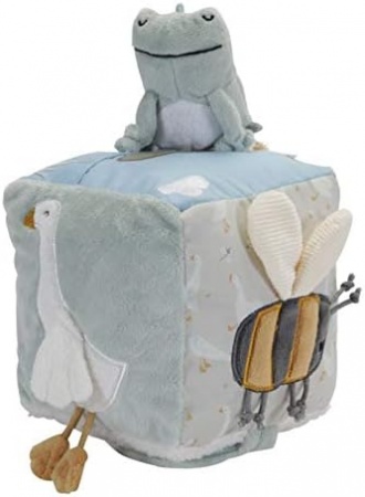 Cube d\'activités Tissu Little Goose Little Dutch