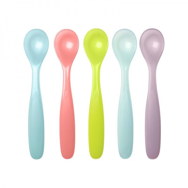 Cuilleres souples Fun Colors x5 