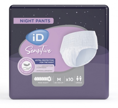 Culotte Absorbante iD Sensitive Maxi Night Medium