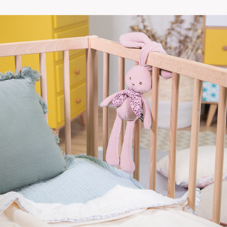 Doudou Lapinoo 25 cm Rose