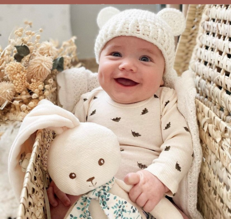 Doudou Lapinoo 35 cm creme