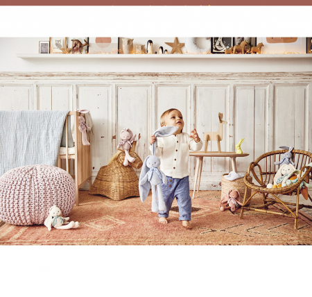Doudou Lapinoo 35 cm creme