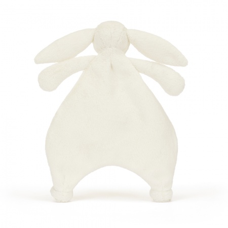 Doudou Plat Jellycat Bashful Cream Bunny Comforter