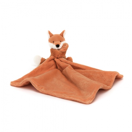 Doudou Plat Jellycat Bashful Fox Cub Soother