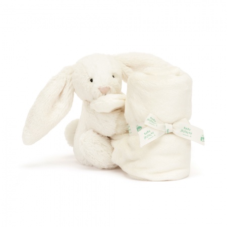 Doudou Plat Lapin crème