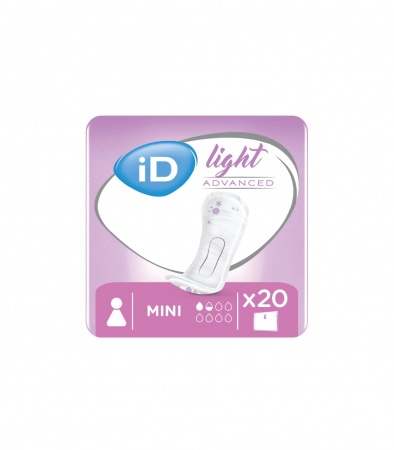 Échantillon protections pour fuites urinaires iD light Advanced Mini 