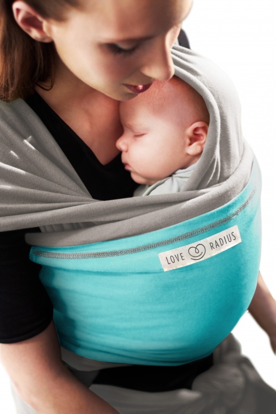 Écharpe de Portage Bébé Confort - Porte-Bébé Souple en Tissu Coton