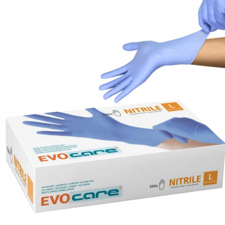 Gants Nitrile non poudrés